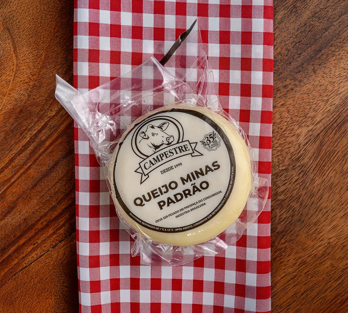 Queijo Minas Padrão Fazenda Campestre 500g - Imagem 3