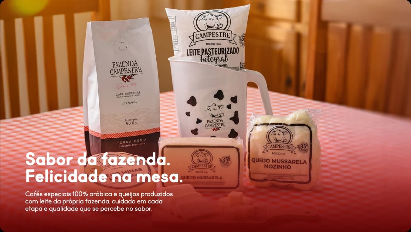 Fazenda Campestre - Tradição e natureza no campo