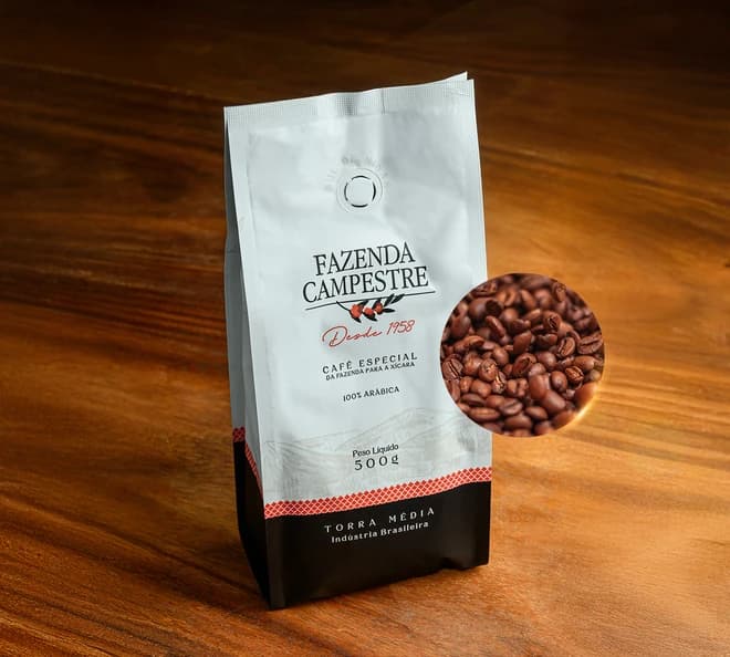 Café Especial em Grãos Fazenda Campestre 500g