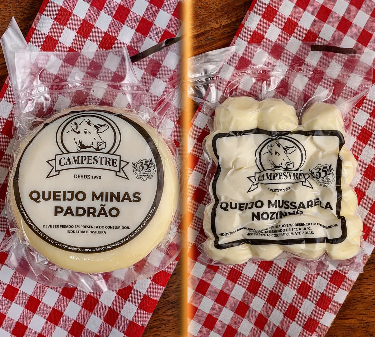 Queijo Mussarela 500g + Mussarela Nozinho 500g - Imagem 2