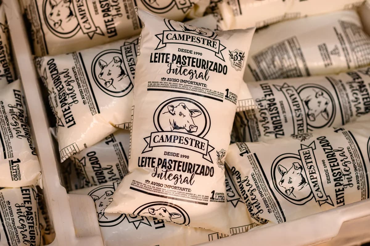 Leite Pasteurizado Integral Fazenda Campestre 1L - Imagem 3