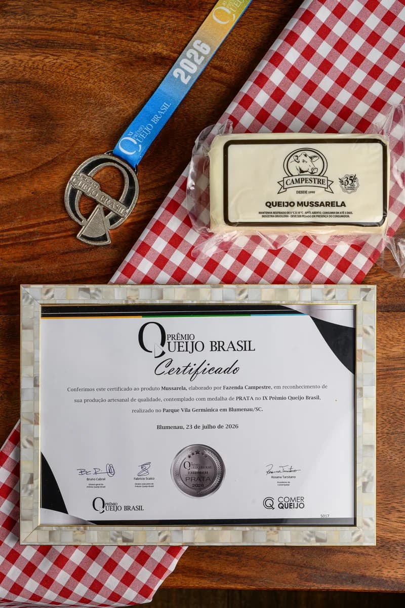 Queijo Mussarela Fazenda Campestre 500g - Imagem 2