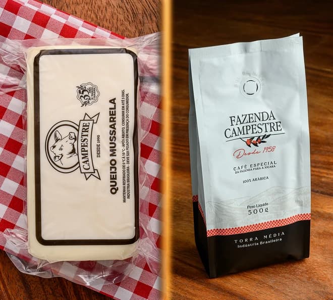 Café Especial em Grãos 500g + Queijo Mussarela 500g