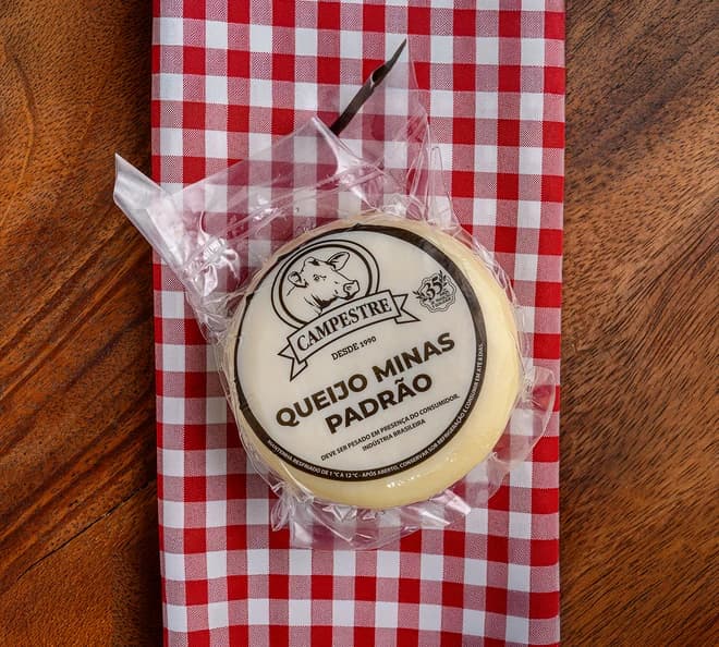 Queijo Minas Padrão Fazenda Campestre 500g